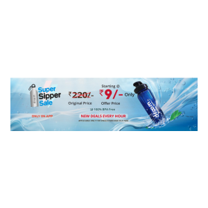 Droom : Sipper Sale @ 9 | 11th November (10 AM) | Deals in Every Hour(Register Now)